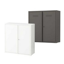 이케아 IVAR 도어수납장/서랍장/캐비닛, 화이트_803.855.03