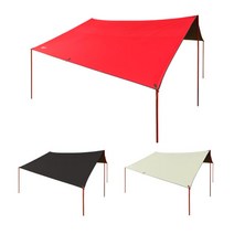 [캠핑ABC]렉타 타프, 레드