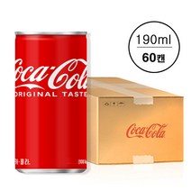 [코카콜라음료] 코카콜라 190ml x, 60개