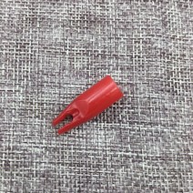 다트 룰렛판 기계 전자 7색 양궁 플라스틱 화살 Nock 내부 OD 9.5mm ID 8.0m 샤프트 DIY 맞춤형 슈팅 액세, 02 red