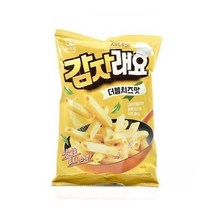 올가 간식 우리밀 감자래요 더블치즈맛 (50g) 탕비실 회사 어린이 성인 캠핑 차박 홈파티 영화 선물, 15개