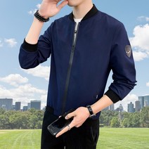 여기슈 남자 항공 점퍼 바람막이 윈드 재킷 블루종 봄버 자켓 당일발송, 블랙 100