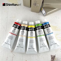 신한화구 전문가 유화물감 160ml 낱색, 725Zinc White