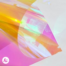 레진 아트 홀로그램 필름 레인보우 필름지 R050, 단품