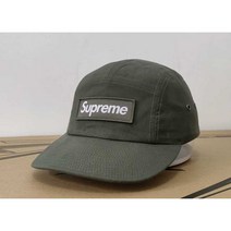 Waxed Cotton 23FW 슈프림 캠프캡 모자