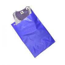 HDPE 실속형 소량 택배봉투 35X45cm+4cm 50장 보라