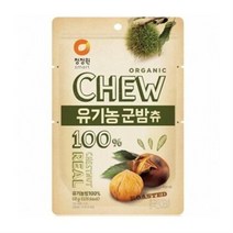 청정원 츄앤리얼 유기농 군밤츄, 6개, 80g