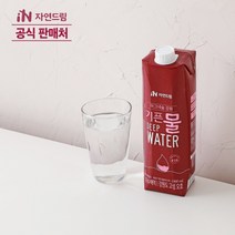 [공식판매처] 자연드림 종이팩 생수 해양심층수 기픈물_마그네슘강화, 1000ml, 12개