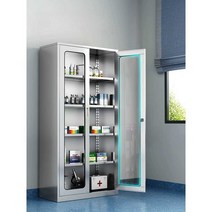 병원 캐비닛 오존 살균 진료소 약물 자외선 의료 장비, 약장 2통