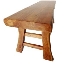 고재벤치 고재스툴 실내벤치우드벤치빈티지벤치, 180x30x50 내츄럴 엣지