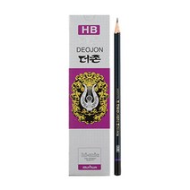 [모비딕컴퍼니] 드로잉용품 꿈쟁이연필 학생용연필 필기연필 선물용씨앗연필 학습준비물, 잇★ 문화연필 더존 연필 HB 1타(12자루) O, [좋아요]