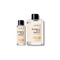 더툴랩 브러쉬세척 클렌져 클리너 파운데이션 파데 화장붓 화장브러쉬 전용 세트, (15%할인)파데클렌져320ml+50ml