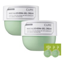 김정문알로에 큐어 맥시 알로에베라 젤 크림 250ml x 2p + 체험키트, 1세트