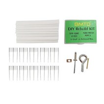 RPM 코일 교체 키트용 17 가지 유형 DIY 재건 키트 0.8 Ω 1.0Ω 메쉬 매칭 수동 코어 변경 도구 세트, 7G