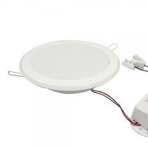 6인 치 천장 LED 슬림 다운라이트 매입등 20W 기구, 주백색(4000K)