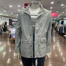 트레몰로 (주)세정 어반 남성 22년 봄 여름 그레이 가먼트 워싱 가볍고 얇은 캐주얼 사파리 점퍼 TRNKAYS1121 -7881 + 인디안 신사양말 증정