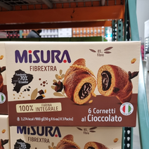 MISURA 미주라 초코 통밀 크로와상 코스트코 판매, 900g(1박스)