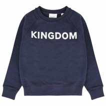 [버버리] [명품]키즈 8016631 킹덤 모티프 코튼 맨투맨 티셔츠 8016631