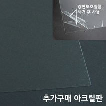 아트홀릭 보석십자수 전용 액자 AT-관80 화이트, 02.아크릴판(구성품)25x25cm