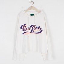 퍼니걸스 오버핏 후드 티셔츠_8829