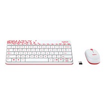 로지텍 MK240 Nano 무선키보드 마우스세트, 화이트