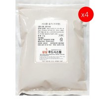 [더착한푸드]시나몬슈가(상상 계피맛 1K) 4개 식자재마트 대용량 업소용 설탕 계피맛설탕 츄러스설탕 도넛설탕 꽈베기설탕 코젤설탕