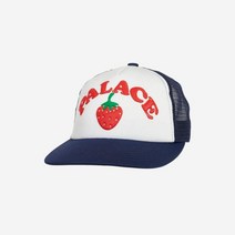 [정품] 팔라스 스트로베리 트러커 햇 네이비 - 22SS Palace Strawberry Trucker Hat Navy