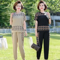 중년여성옷 50대 60대 운동복 트레이닝복 상하의 세트