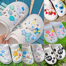 퍼비츠세트 300종 PS/A/B/C타입 12개세트 특가할인 모음 파츠 비즈 비츠 신발 악세사리 뱃지 즈비츠 퍼니펀