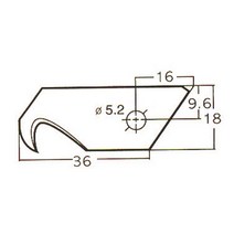 NT 커터날 BSL-21P(1타=3장묶음)