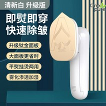 무선다리미 출장 원룸 기숙사 충전식 가정용 휴대용, 화이트-유선