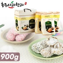 달콤한 충주 사과 한과 국산 찹쌀 유과 전통한과 3봉 백년초 호박 쑥 강정, 3개, 300g