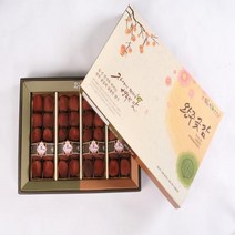 완주 대둔산 흑곶감 고급 프리미엄 곶감40과 (2.2kg) 반건시 건시 설 명절 선물세트, 2호 4팩55g