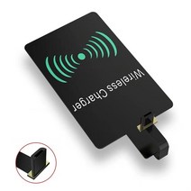 무선충전패치 무선 충전기 수신기 Qi 유도 충전 어댑터 아이폰 8 7 6 5 삼성 화웨이 Type-C USB 마이크로 패드 독 커넥터, [03] For Micro A, 03 Micro usb A, 1개