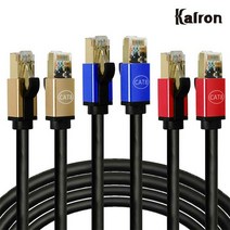 [KT알파쇼핑]칼론 CAT.8 S-FTP 랜케이블 3M 초고속 인터넷 랜선 랜포트 기가비트 40Gbps 네트워크, 칼론CAT.8랜선3M/골드/칼론CAT.8랜선3M/골드