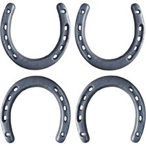 HDFSP 4PCS 주철 편자 벽장식 파티용 행운 장식 벽걸이용 신발