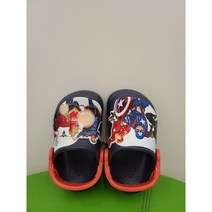 크록스 펀랩 어벤져스 패치 클로그 키즈 206740-410(크록스 키즈 샌들)