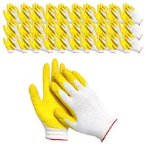 DK 황코팅장갑 13G 개별포장 100켤레, 1set
