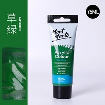 아크릴 페인트 미술아크릴 페인트 세트 75ml 초보자 예술가 스튜디오 손으로 그린 안료 섬유 공급 벽 DIY, 13 13