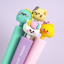 핑크풋 20 쪼꼬미친구들 피규어 삼각샤프 0.5mm, 단품