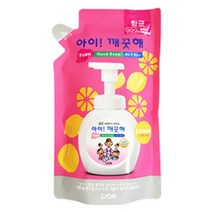 아이깨끗해 핸드워시 거품형 레몬 리필 200ml 손세정 명품 백화점 승무원 휴대용 미니 핸드 크림 어린이집 선생님 10대 20대 여자 친구 생일 선물, 1, 본상품선택