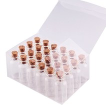 5ml 유리병 24개세트 샘플용 유리용기 미니유리병 공병