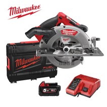 밀워키 18V 무선 7.5인치 충전 원형톱 5.0ah 배터리1개 세트, 1개