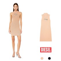 DIESEL 디젤 M Onerva 컷아웃 로고 장식 쇼트 드레스 2종