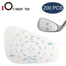골프 스윙 교정기 자세 연습기 600pcs 나무 철 레이블 충격 스티커 스티커 테이프 레이블 특대 롤 공 타격 레코더 골퍼 드롭 배송, 철 오른쪽 200pcs