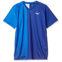 미즈노 배드민턴 티셔츠 탁구복 테니스복 게임셔츠 브이넥 62JA0006