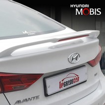 현대모비스 아반떼 AD 윙타입 LED 리어 스포일러 튜익스 순정용품, 블레이징옐로우(WY7), 현대