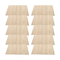 격파 송판 벽돌 용품 태권도 브레이킹 보드 전문 판자를 수행하는 10pcs, 카키색 옷감