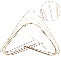 인바4pcs 0.5mm 골드 실버 용접 황동 막대 납땜 와이어 보석 만들기 수리, 한개옵션0