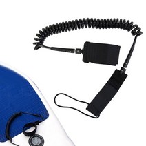 서핑리쉬 서핑보드 이쉬코드 코일 보드 가죽 끈 조절 가능한 스탠드 업 패들 보드 발목 가죽 끈 360 회전 패들 보드 생명 안전 로프, 7mm